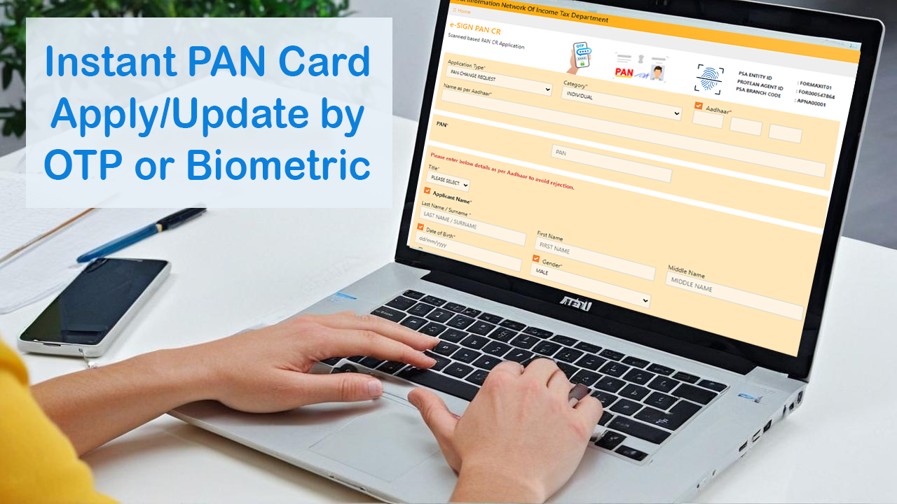 PAN Card Service Platform